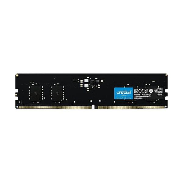 Crucial DDR5-4800MHz (PC5-38400) 8GB(8GBx1) UDIMM CL40 (16Gbit)