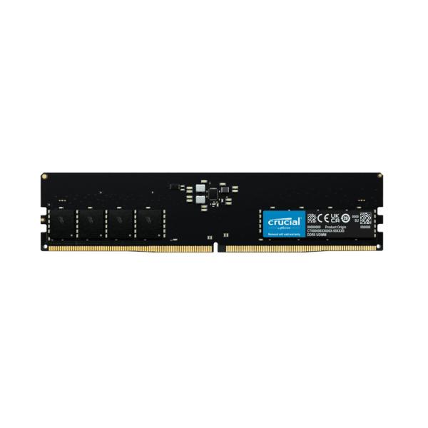 Crucial DDR5-4800MHz (PC5-38400) 16GB(16GBx1) UDIMM CL40 (16Gbit)