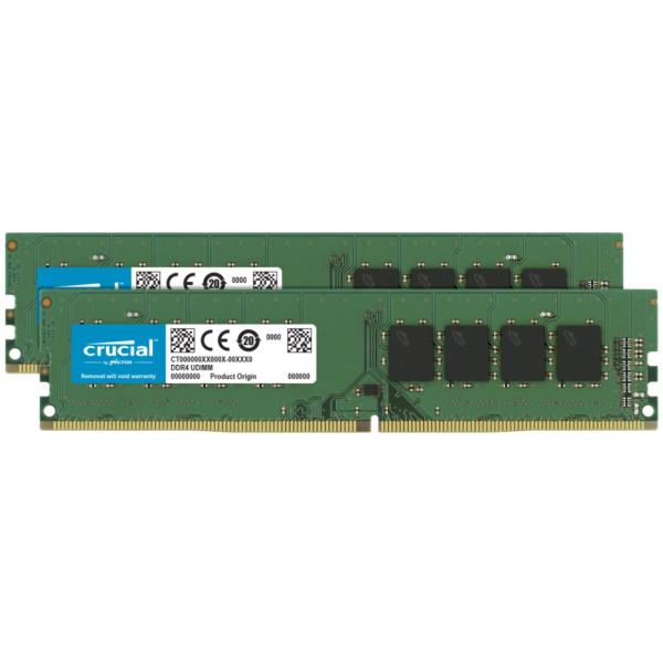 16GB Kit(8GBx2) DDR4-3200MHz (PC4-25600) CL22 288pin UDIMM NON-ECC 1.2V Universal Part Numbers