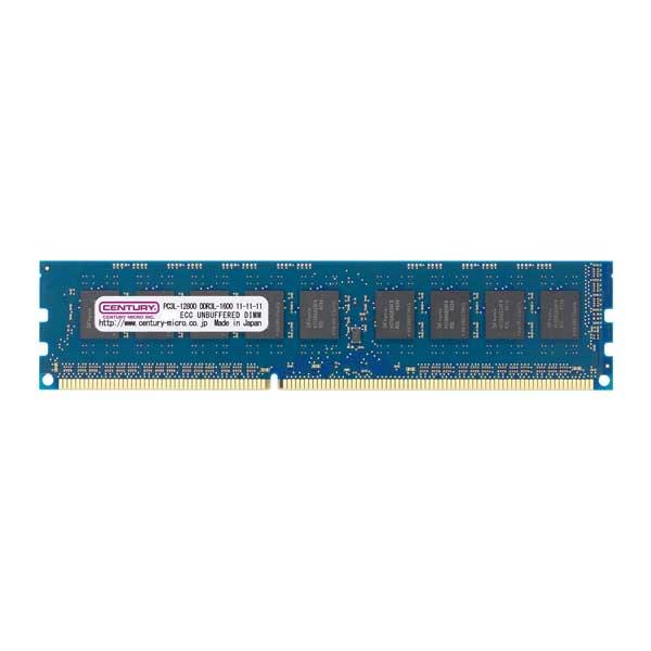CenturyMicro ECC LongDIMM PC12100 DDR3L 1600Mhz 240pin 1rank 4GB